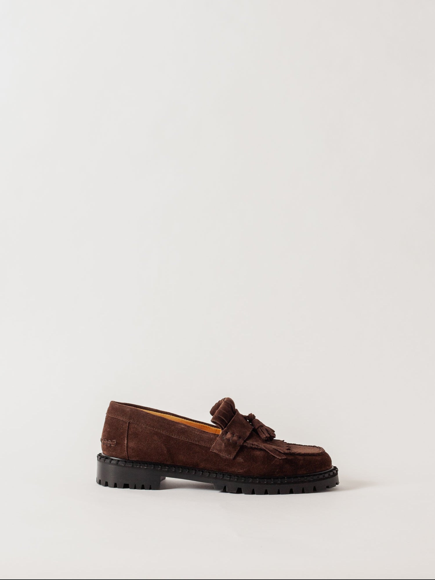 Blankens Amal Brown Suede Loafers