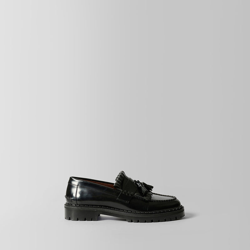 THE AMAL BLACK LEATHER