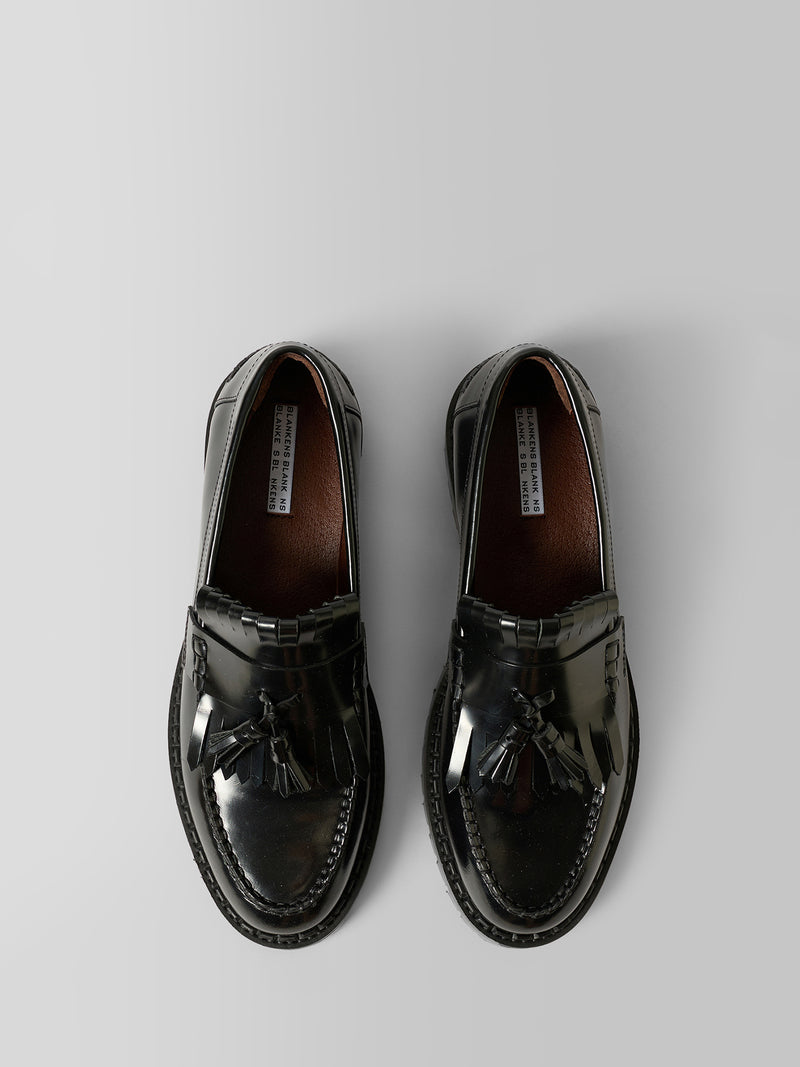 THE AMAL BLACK LEATHER