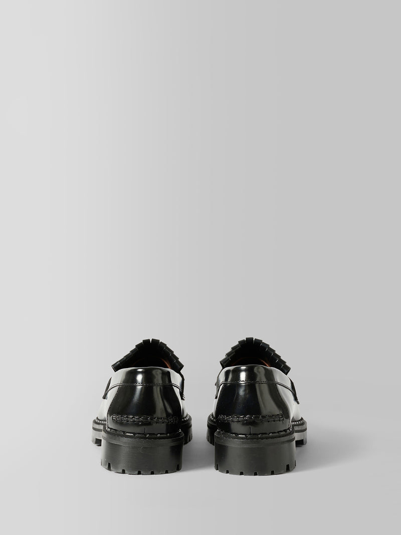 THE AMAL BLACK LEATHER