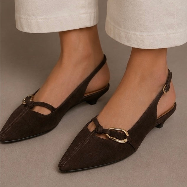 THE FELICIA BROWN SUEDE