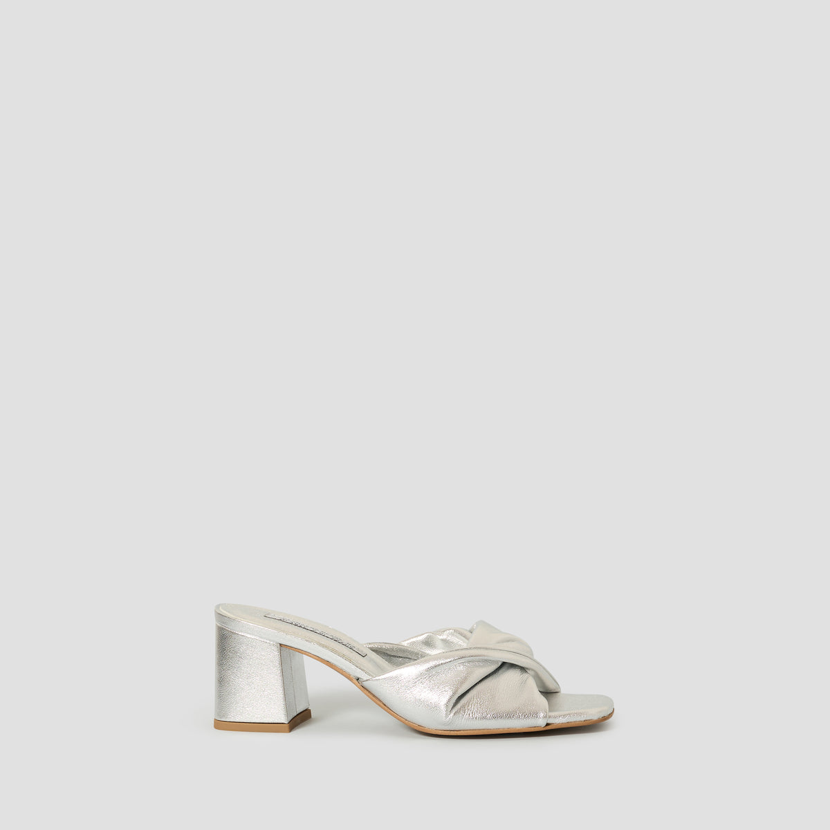 The Marla Silver Leather