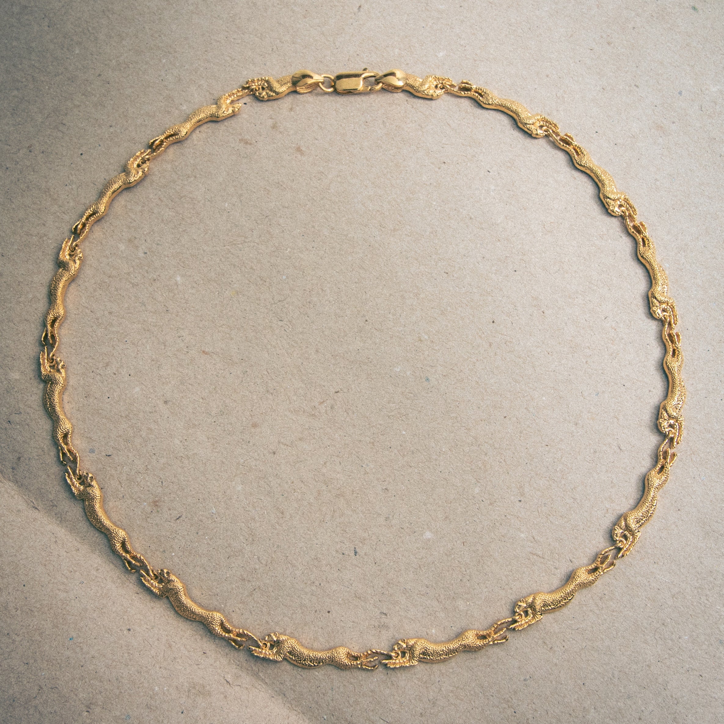GOLD LARGE CHEETAH CHAIN