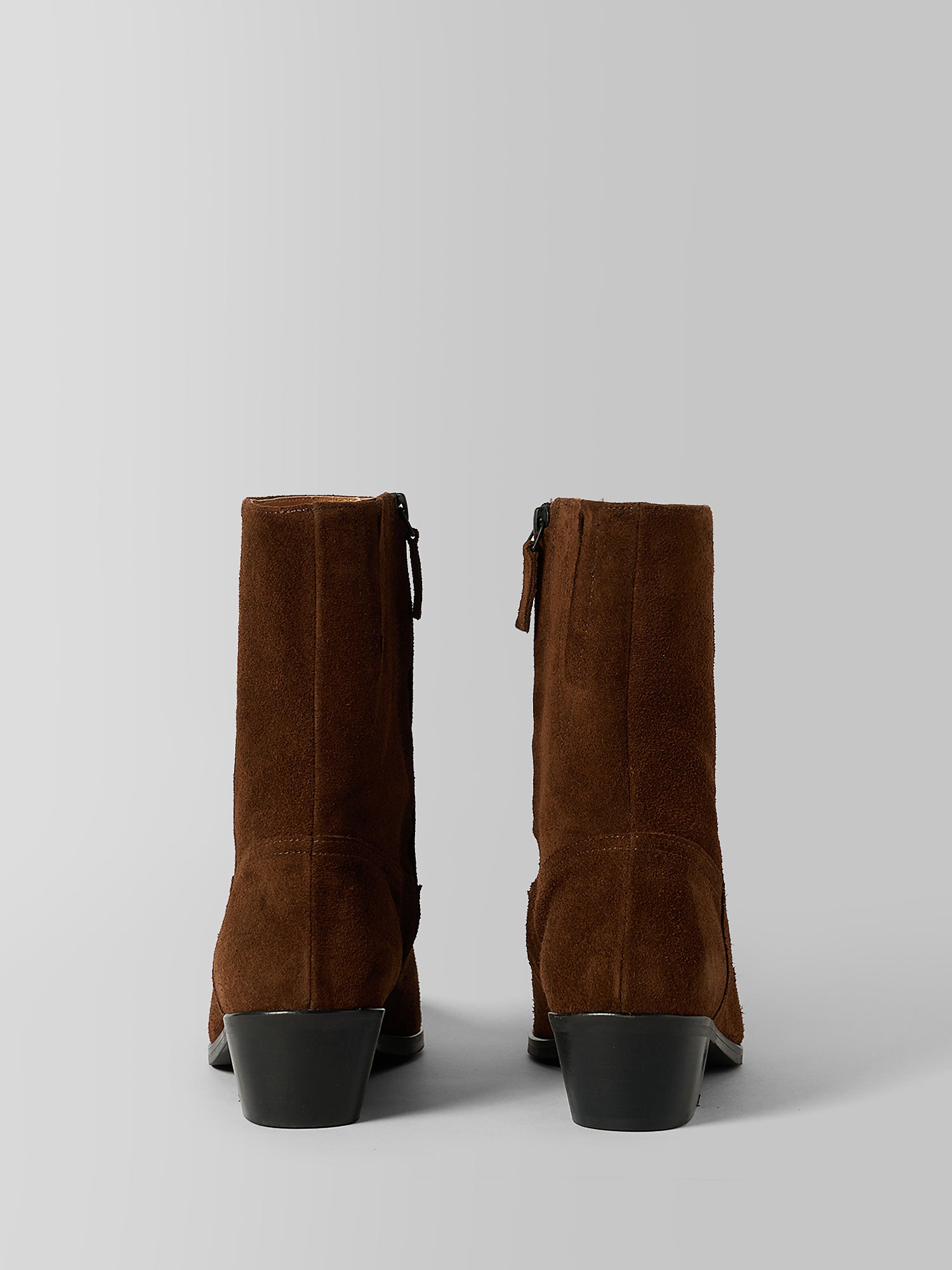 Blankens The Alva Brown Suede Boots