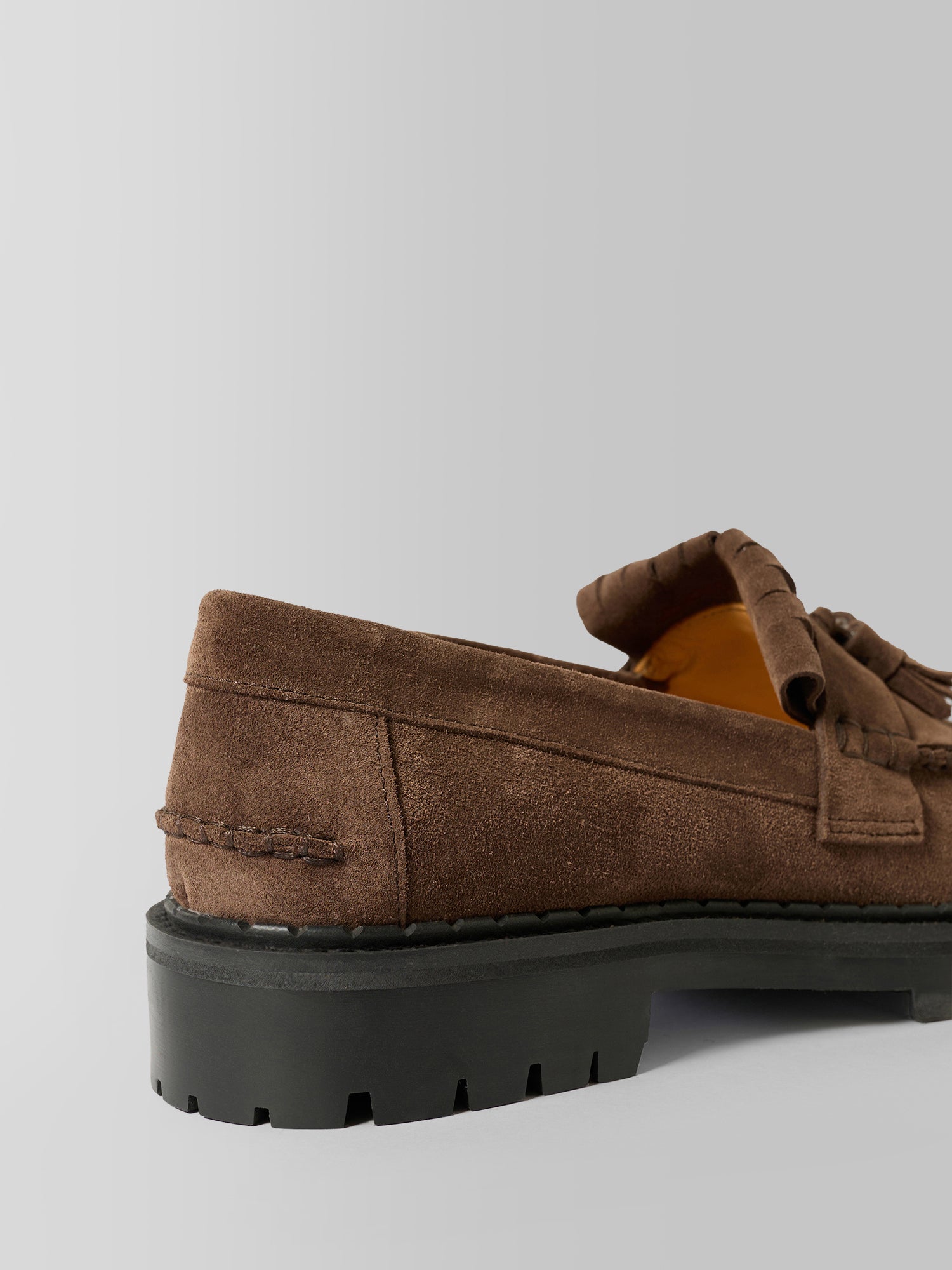 Blankens Amal Brown Suede Loafers