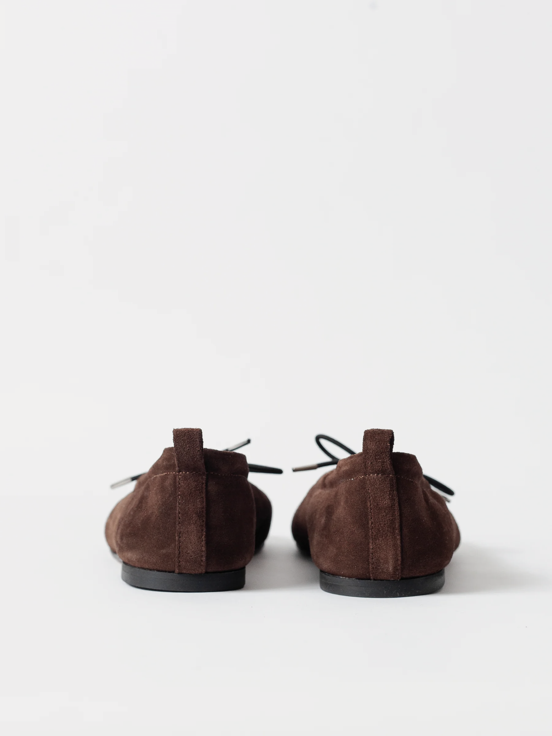 Blankens The Sophie Brown blue lining ballerina