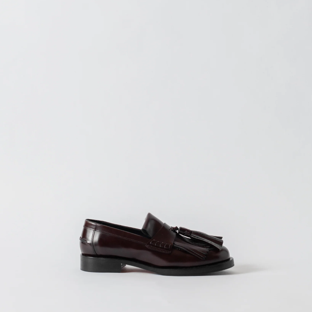 THE VERONA BURGUNDY BROWN LOAFER