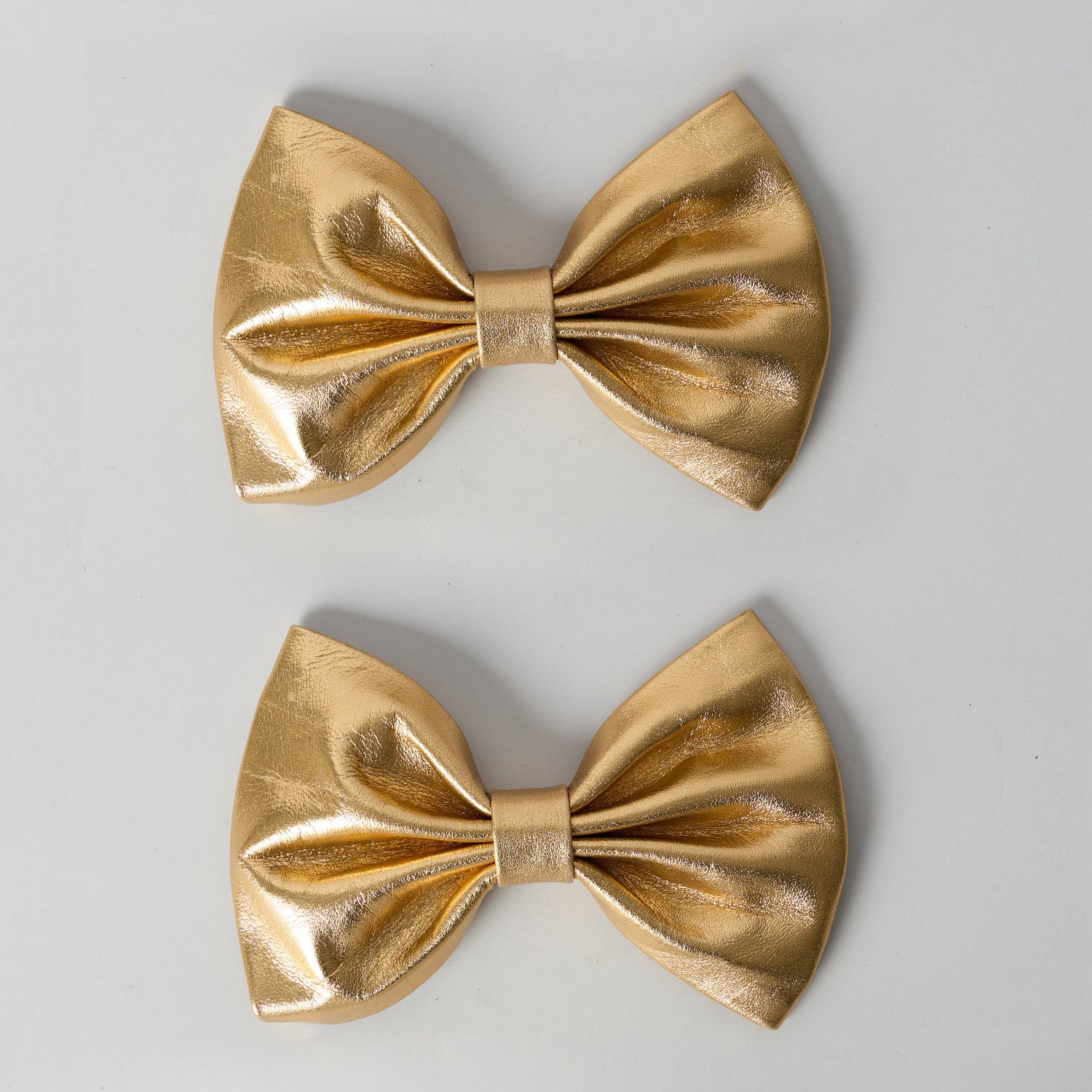 Blankens Gold Clip-On Bows