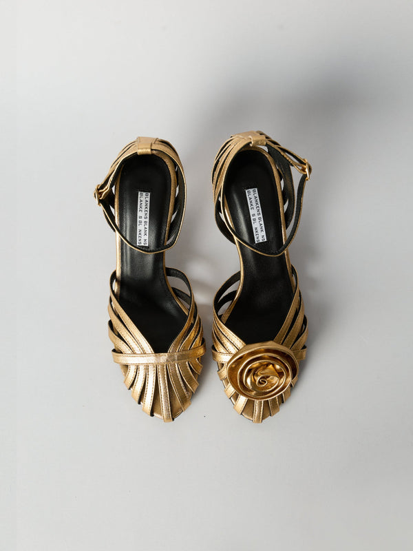 Blankens Gold Clip-On Roses