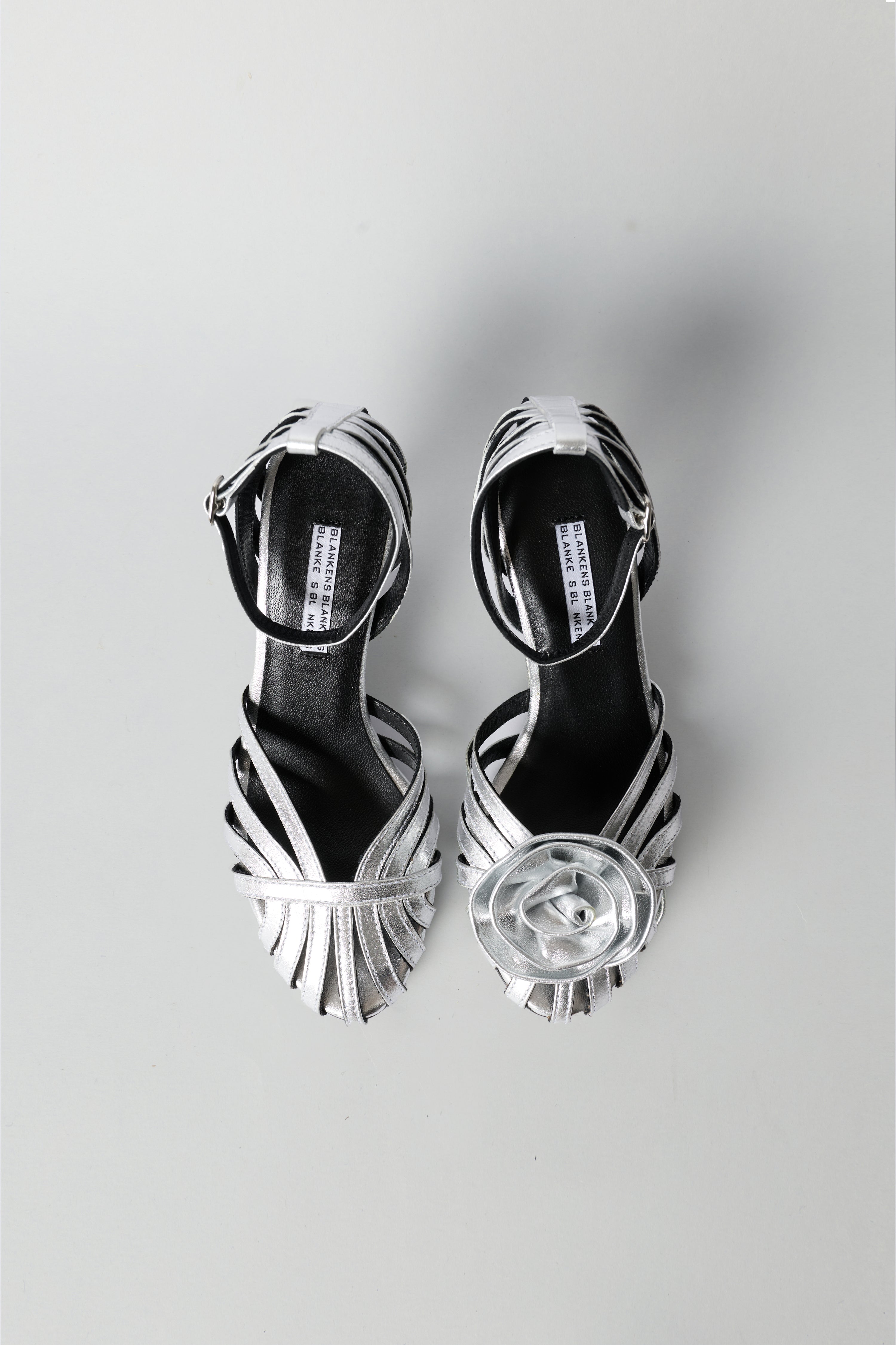 Blankens The Caroline Silver Clip-On Rose