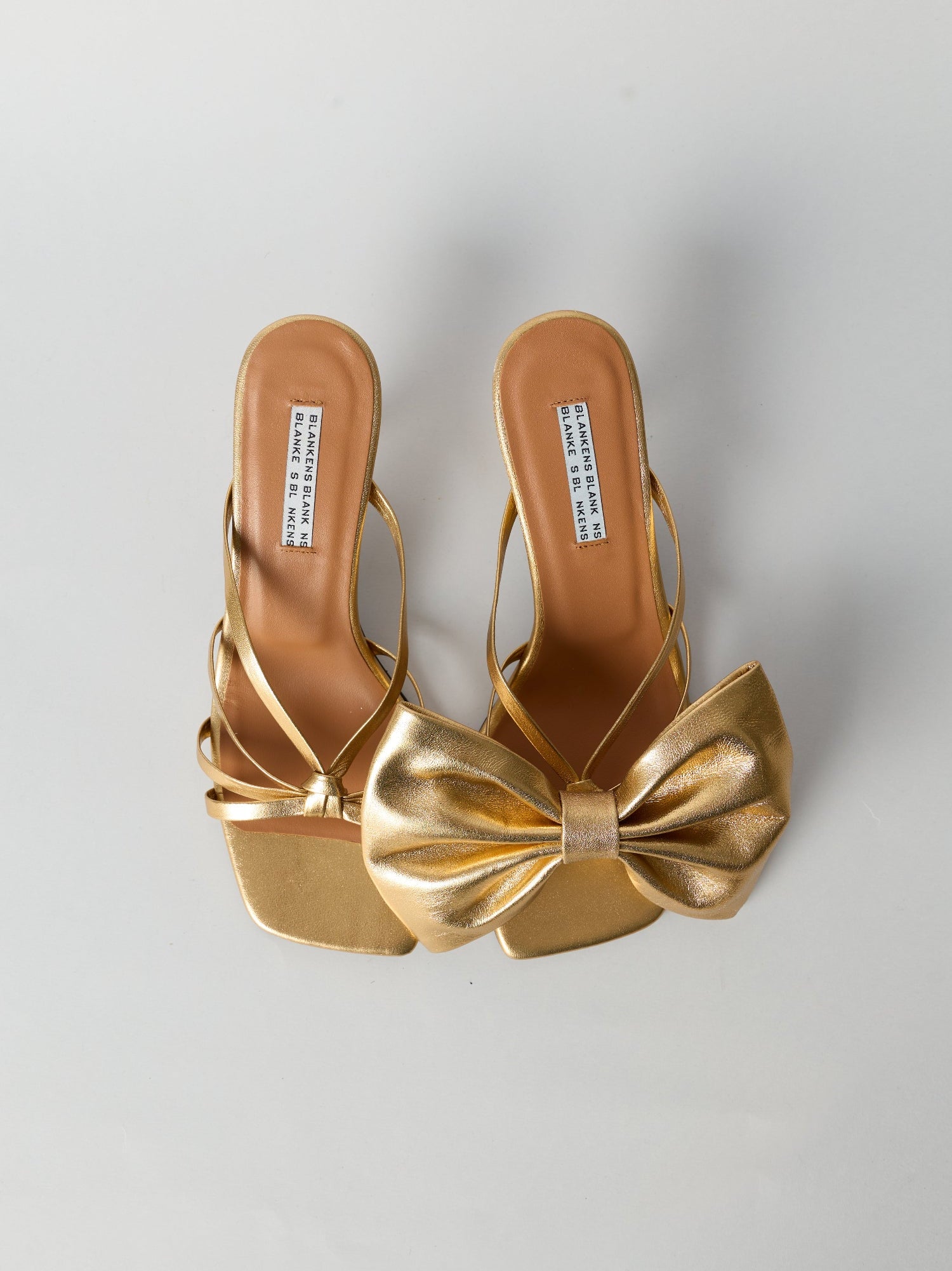 Blankens Gold Clip-On Bows