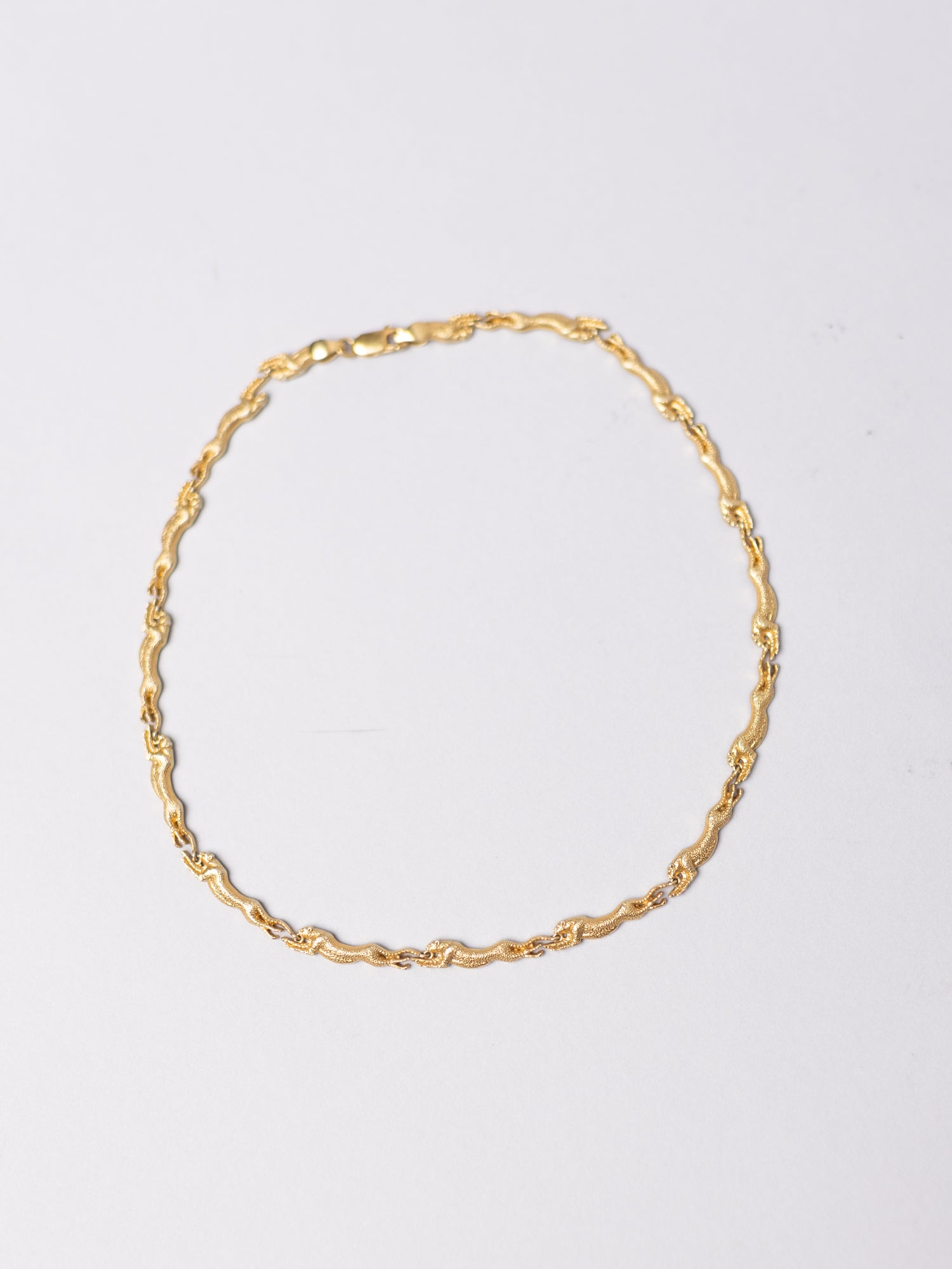 Blankens Gold Large Cheetah Chain Necklace