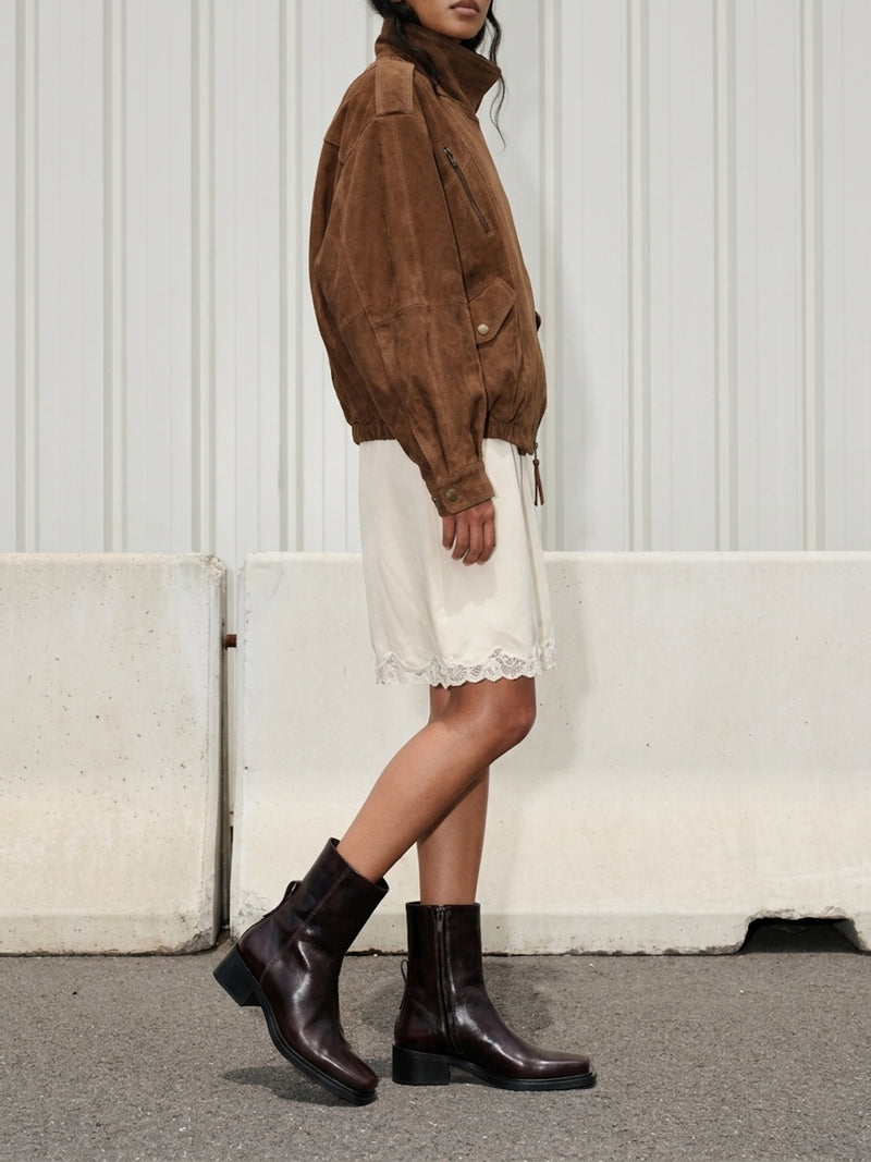 THE HEDDA WASHED BROWN