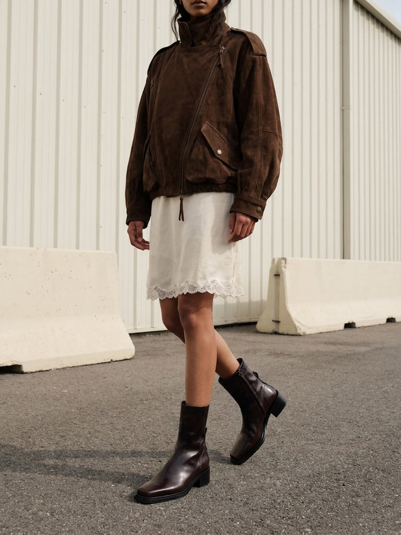 THE HEDDA WASHED BROWN